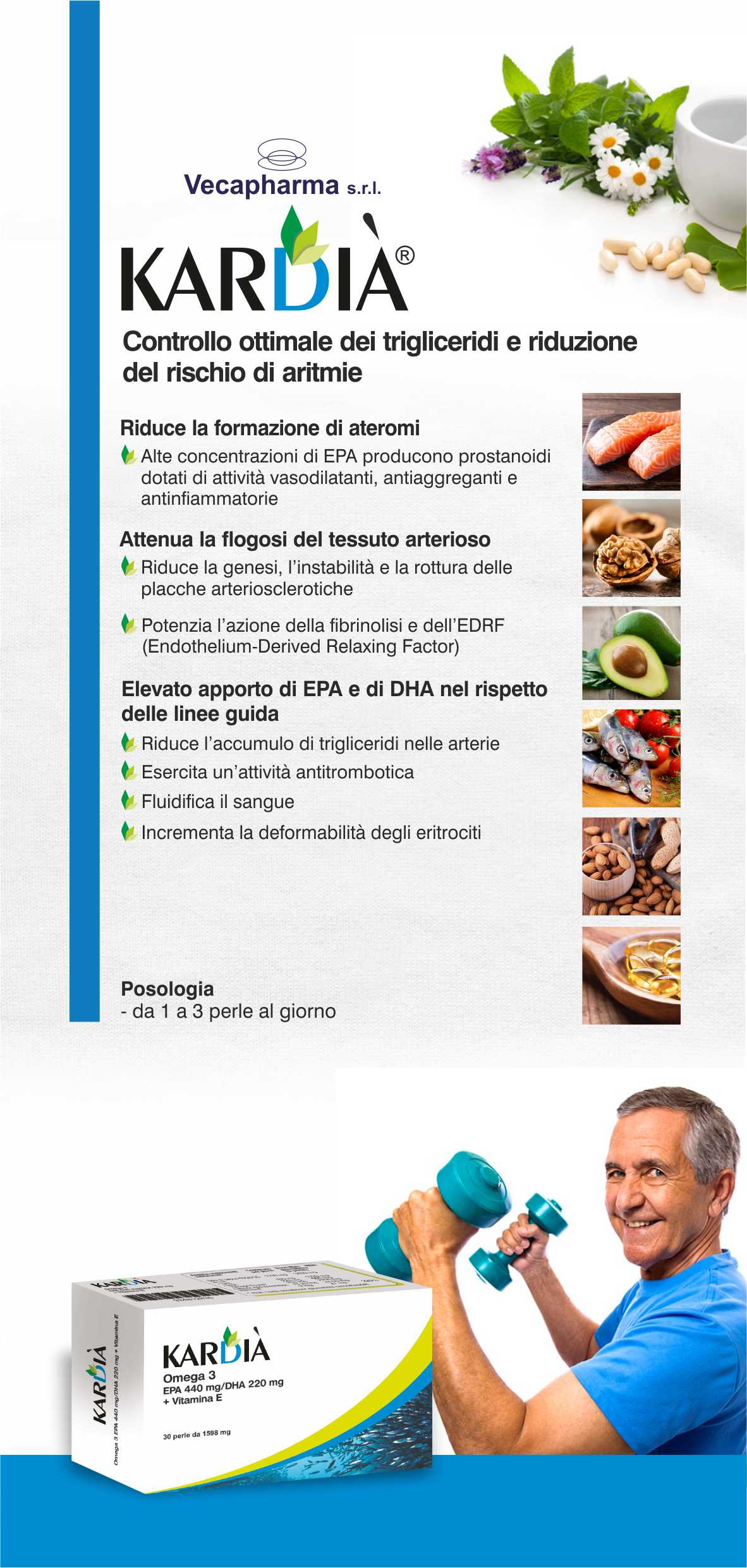 Kardià® 30 perle OMEGA3 - Vecapharma