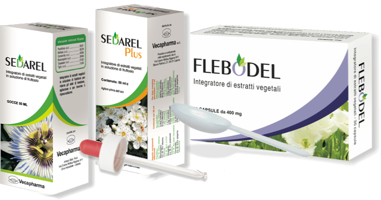 Prodotti Vecapharma - Flebodel e Sedarel